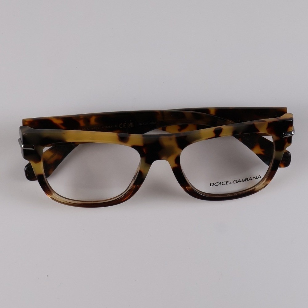 Dolce & Gabbana Eyeglasses DG5094 Dark Havana Tortoise Shell NEW